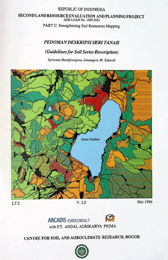 Cover PEDOMAN DESKRIPSI SERI TANAH