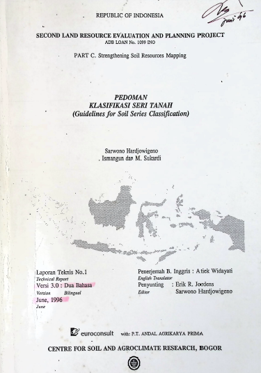 Cover PEDOMAN KLASIFIKASI SERI TANAH (2)
