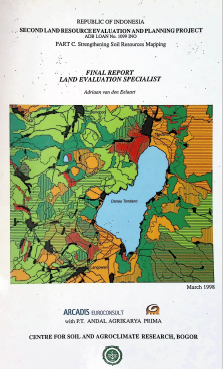 Cover FINAL REPORT LAND EVALUTION SPECIALIST 1998