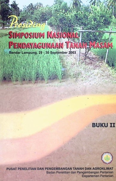Cover Prosiding Simposium Nasional Pendayagunaan Tanah Masam