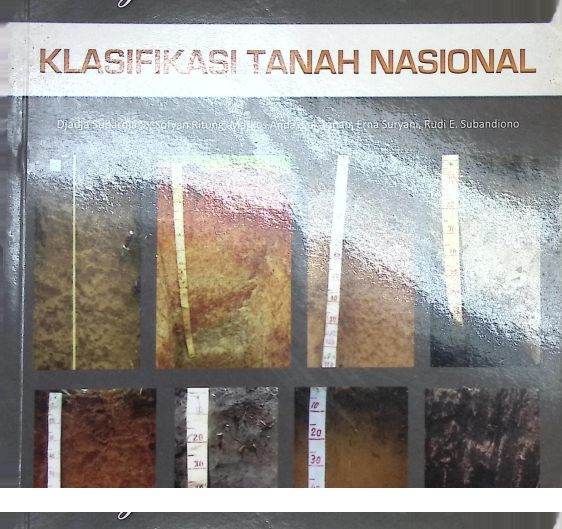 Cover KLRIFIKASI TANAH NASIONAL ADA 2 BUKU