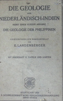 Cover DIE GEOLOGIE VON NIEDERLANDISCH-INDIEN