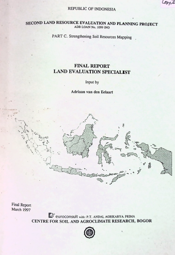 Cover FINAL REPORT LAND EVALUATION SPECIALIST