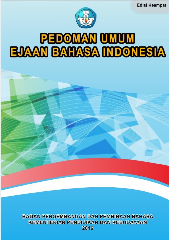Cover PEDOMAN UMUM EJAAN INDONESIA