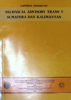 Cover TECHINICAL ADVISOR TRANS V SUMATRA DAN KALIMANTAN