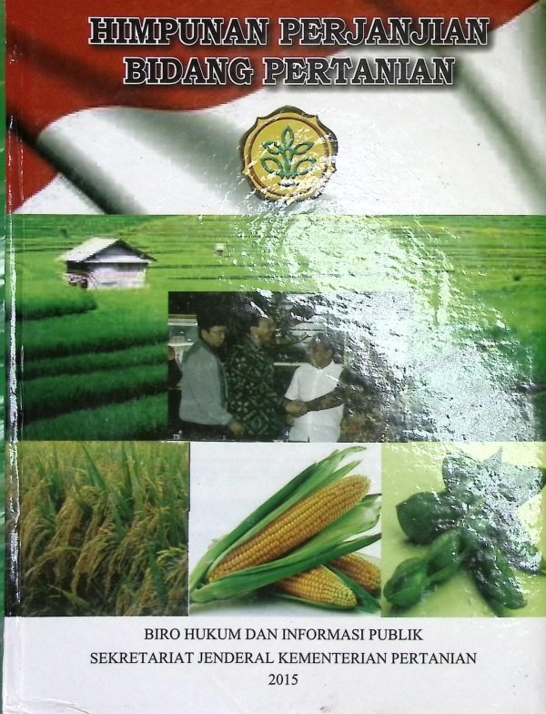 Cover HIMPUNAN PERJANJIAN BIDANG PERTANIAN