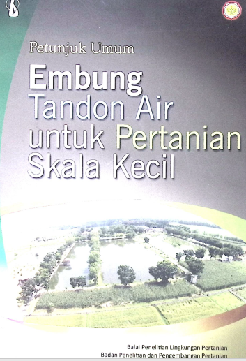 Cover EMBUNG TANDON AIR UNTUK PERTANIAN SKALA KECIL