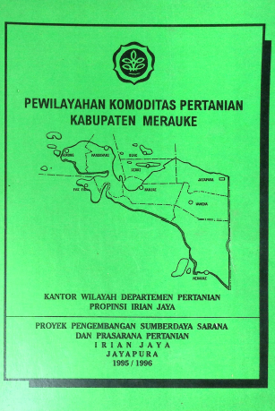 Cover PEWILAYAHAN KOMODITAS PERTANIAN KABUPATEN MERAUKE