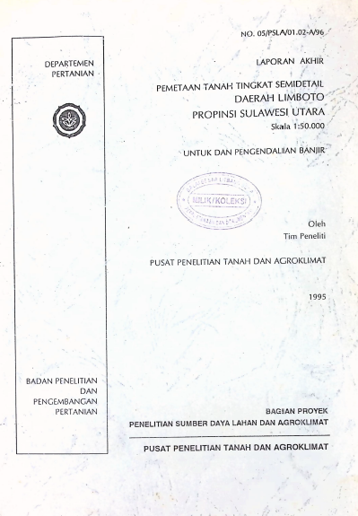 Cover PTTS DAERAH LIMBOTO PROVINSI SULAWESI UTARA