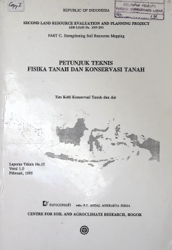 Cover PETUNJUK TEKNIS FISIKA TANAH DAN KONSERV ASI TANAH