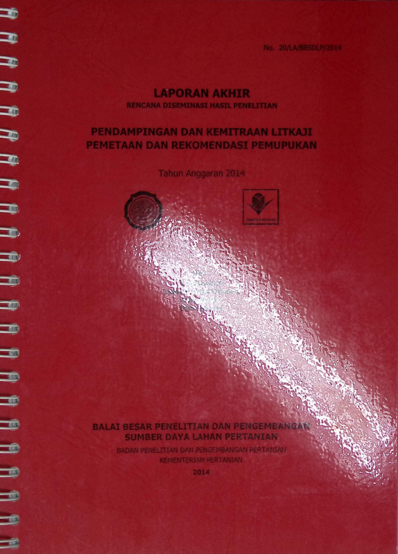 Cover LAPORAN AKHIR RENCANA DISEMINASI