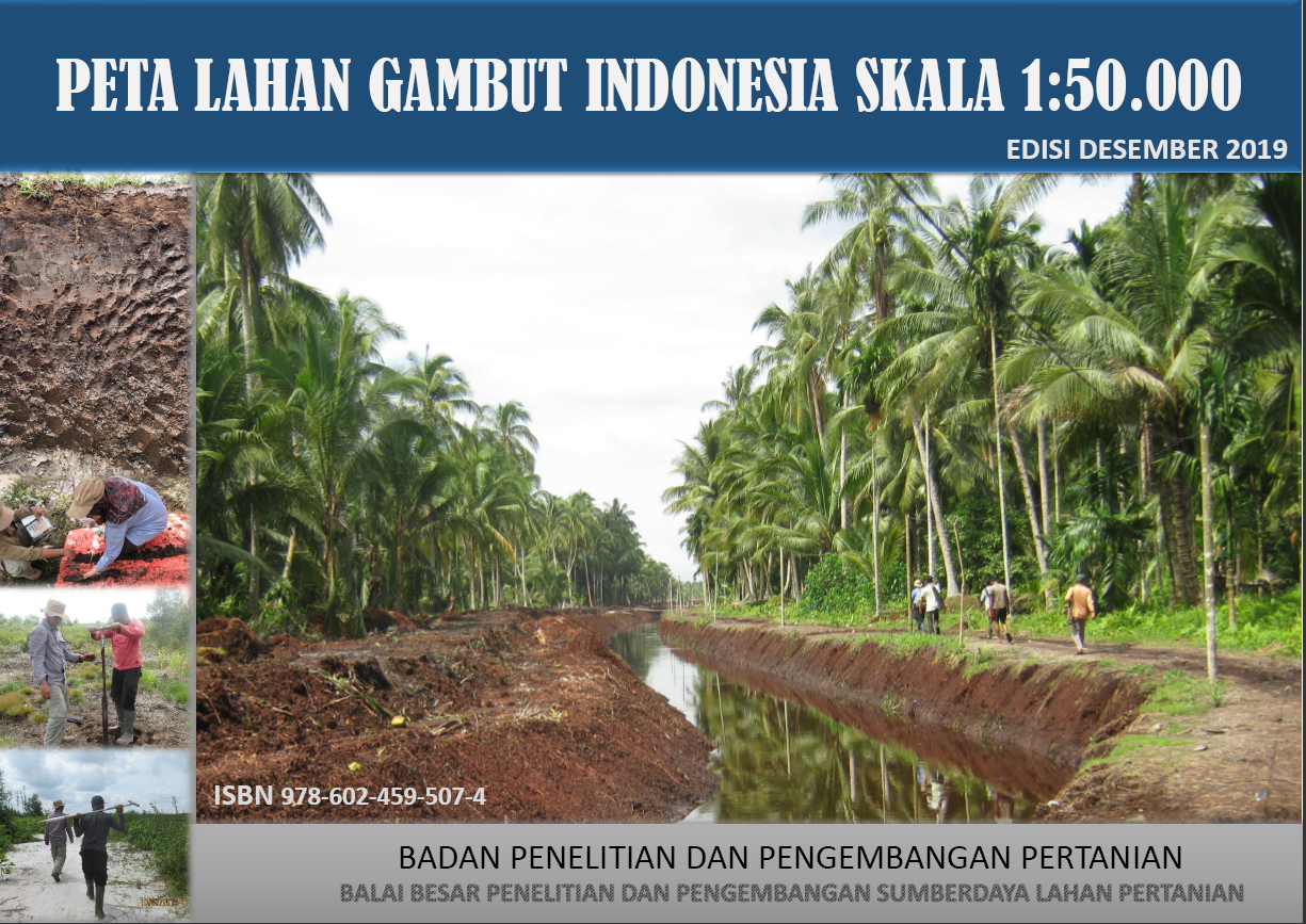 Cover PETA LAHAN GAMBUT INDONESIA SKALA 1:50.000