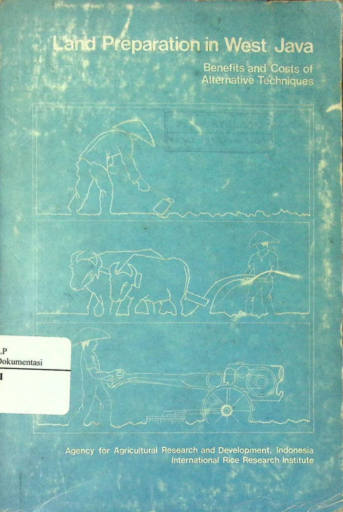 Cover Land Preparation in West Java Benefits and Costs of Alternative Techniques