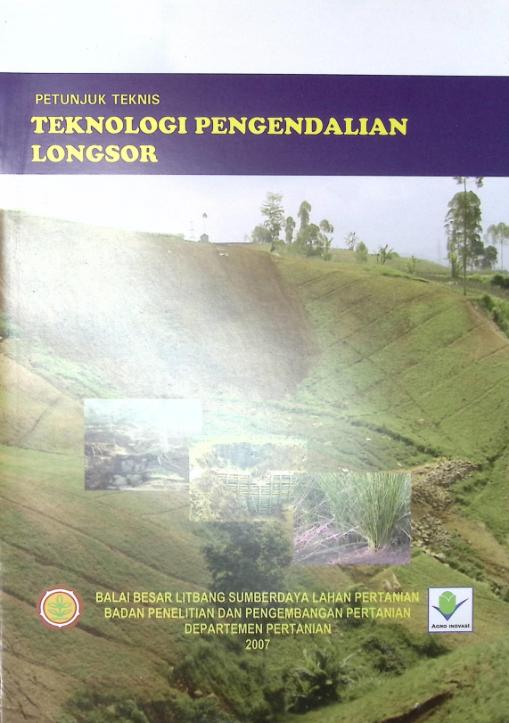 Cover TEKNOLOGI PENGENDALIAN LONGSOR