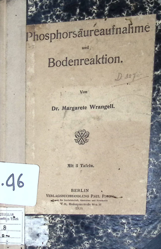 Cover BODEN REAKTION