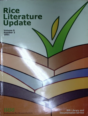Cover RICE LITERATURE UPDATE (2)
