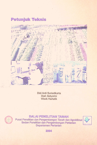 Cover PANDUAN UMUM PERBENIHAN JARAK PAGAR