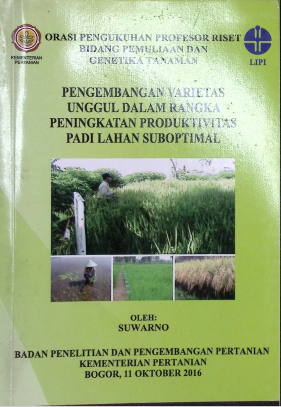 Cover PENGEMBANGAN VARIETAS UNGGUL DALAM RANGKA PENINGKATAN PRODUKTIVITAS PADI