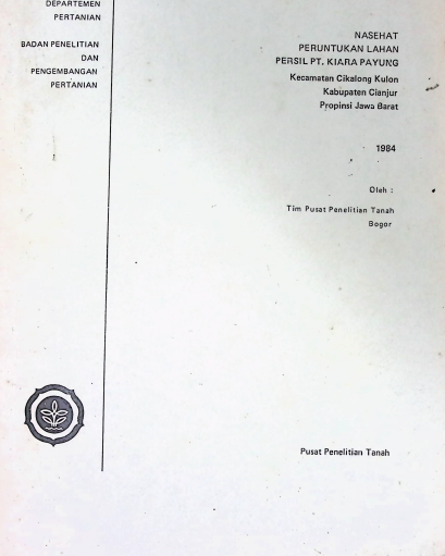 Cover NASEHAT PERUNTUKAN LAHAN