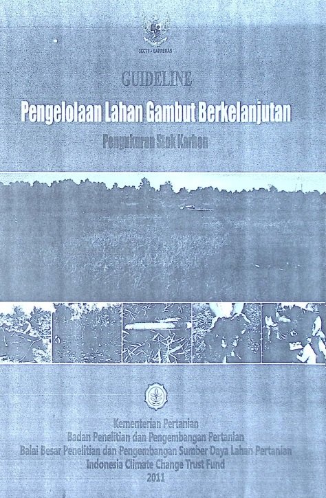 Cover GUEDELINE PENGUKURAN STOK KARBON